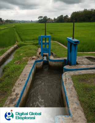 Berapa Harga Borongan Untuk pembangunan Saluran Irigasi Permeter, Ini Detailnya