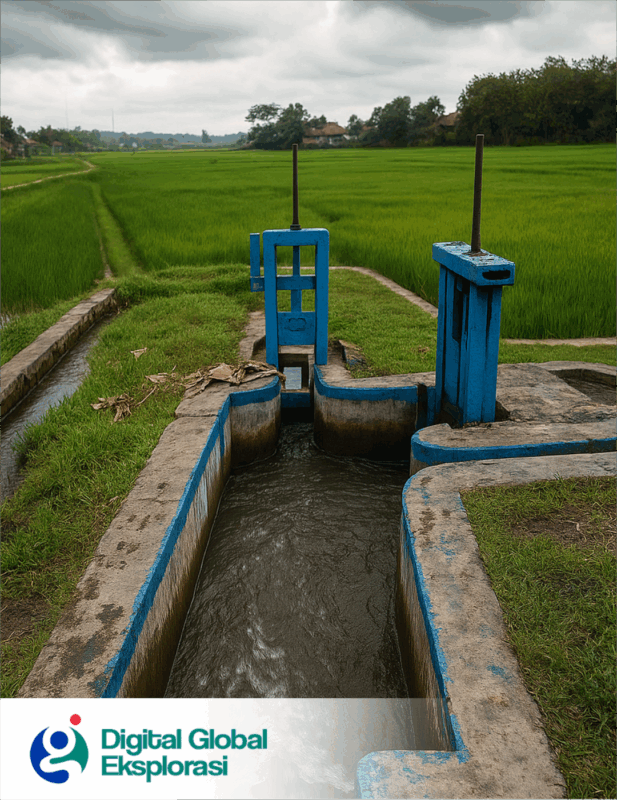 Berapa Harga Borongan Untuk pembangunan Saluran Irigasi Permeter, Ini Detailnya